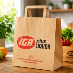 IGA Flat handle Carry Bag Melbourne