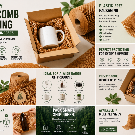 Eco-Friendly Honeycomb Packaging for Online Businesses