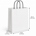 white kraft paper bags melbourne