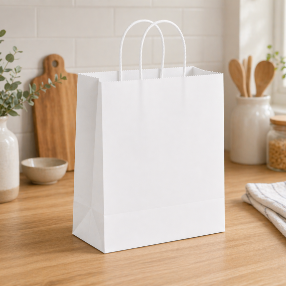white kraft medium paper bags melbourne