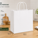 white kraft medium paper bags melbourne